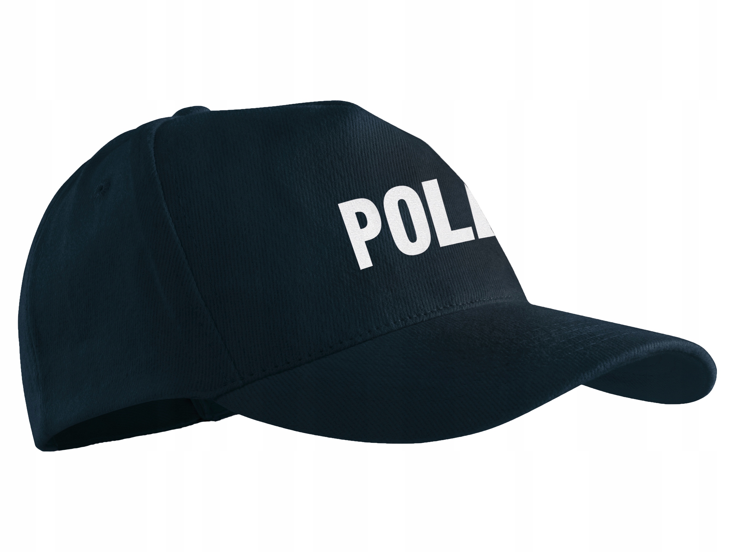 MUNDUROWA CZAPKA Z DASZKIEM ODBLASKOWY wz. POLICJA Płeć uniseks