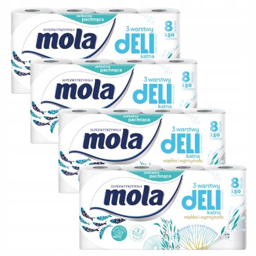 Papier toaletowy i ręcznik papierowy MOLA PAKIET Kod producenta 801339
