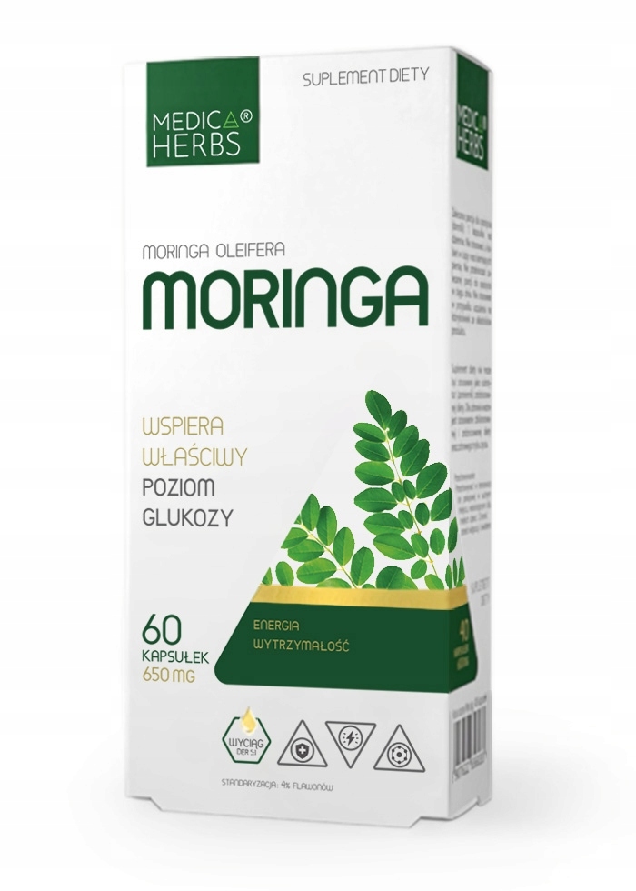 

Moringa Oleifera 3200mg medica herbs Bomba Witamin