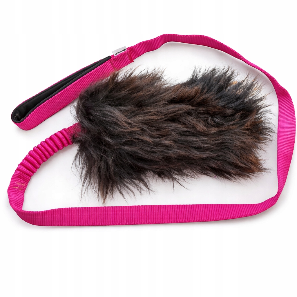 Levně Přetahovadlo pro psa Tmavá ovce Zayma Long s tlumičem barva: růžová