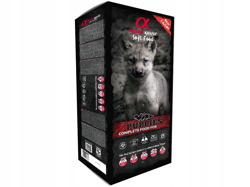 Karma dla psa Alpha Spirit Indyk z rybą 45 x 210 g