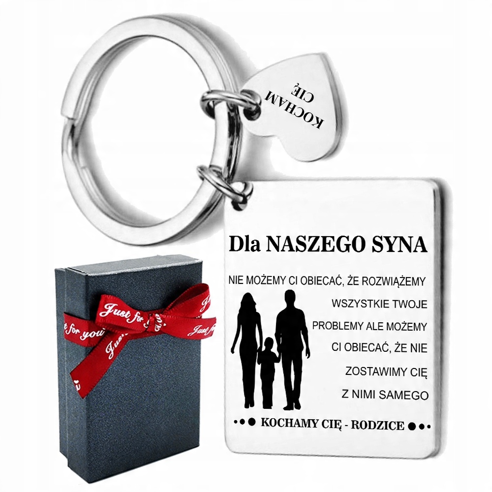 

Breloczek Z Grawerem Dla Syna Od Rodziców