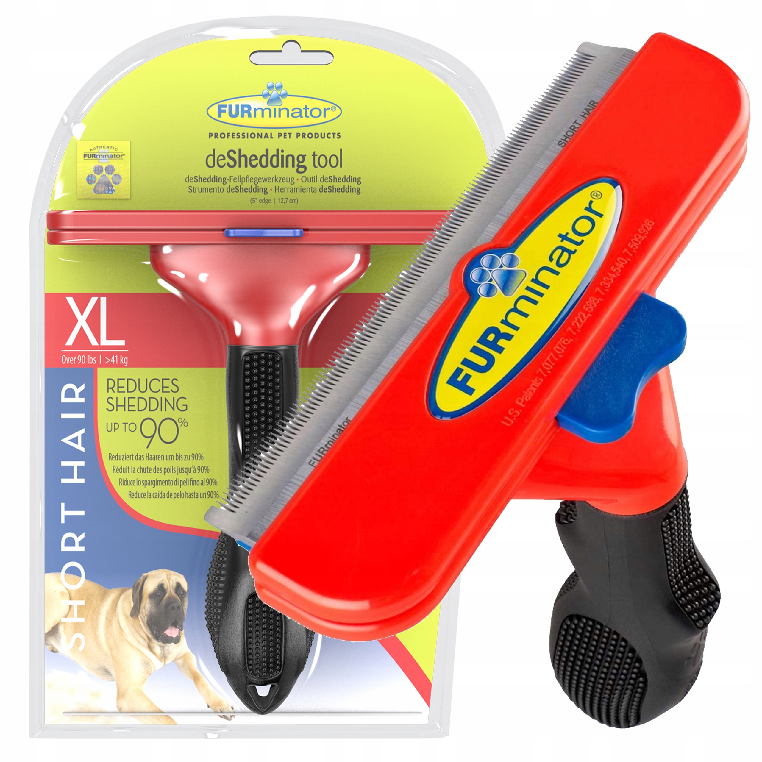 Levně Furminator Hřebínek Zastřihovač Pro Psa krátká srst XL