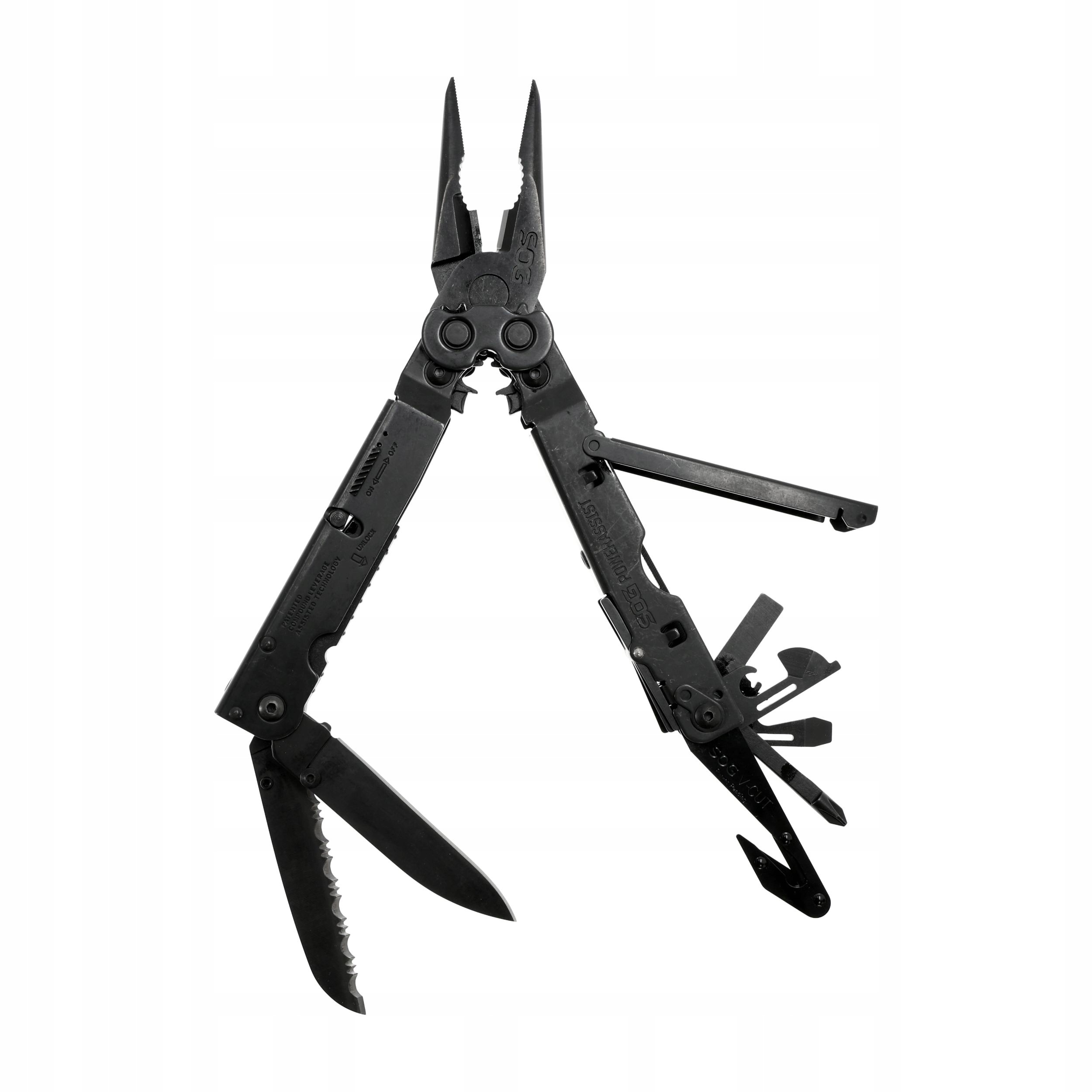 Multitool Sog PowerAssist Black s pouzdrem
