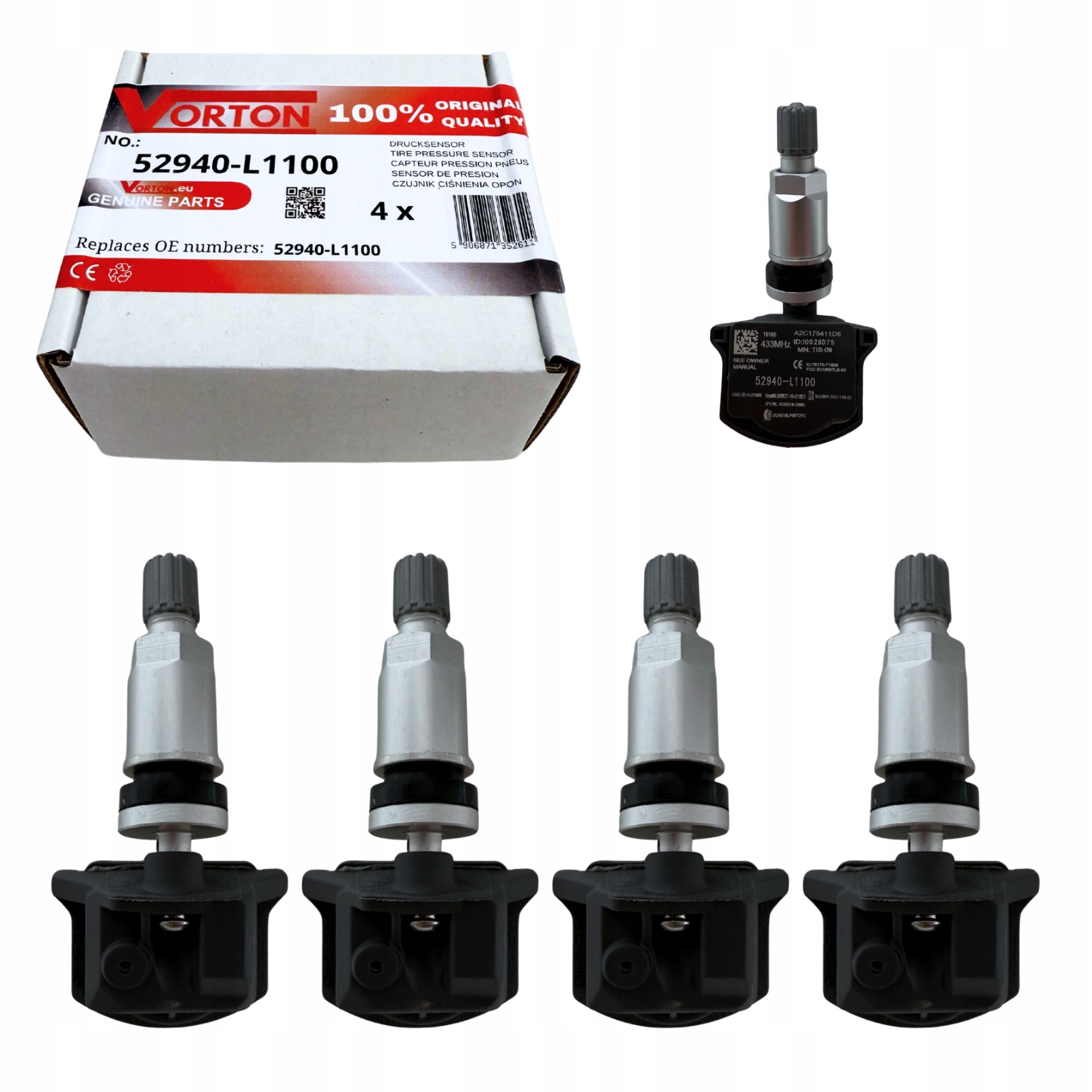 Snímače Tlaku Vzduchu Pneumatik Tpms Kia Sorento Hyundai Elantra