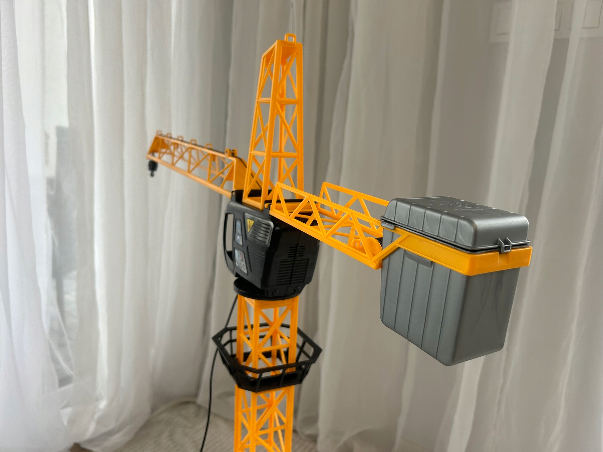 Dźwig Mega Crane Dickie Toys Materiał plastik