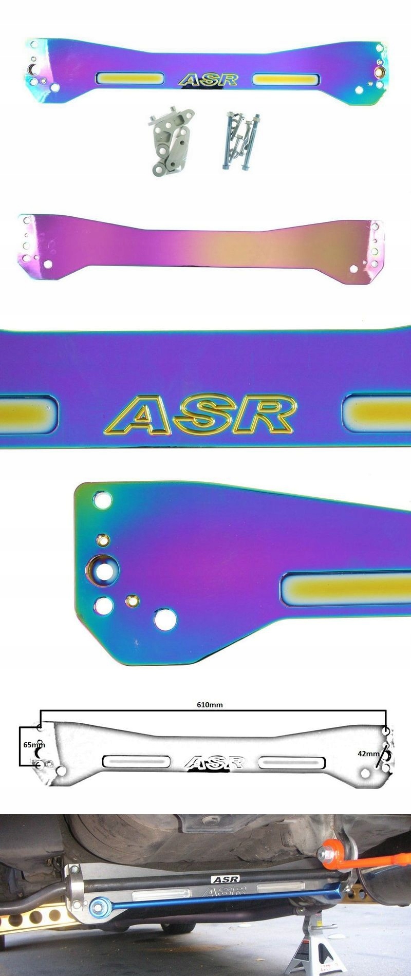 MP-ZW-009 - ASR HONDA CIVIC VI 96-00 РАСПОРКА УКРЕПЛЕНИЕ