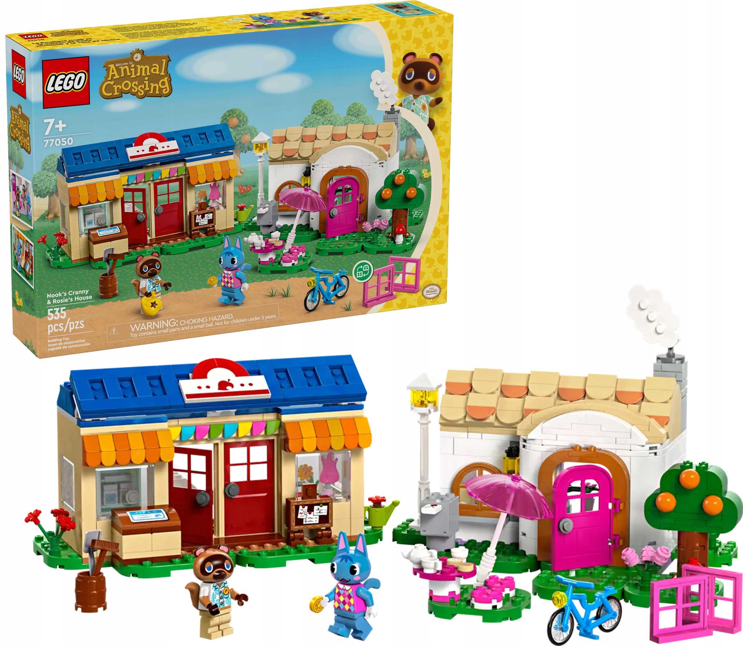 Lego Animal Crossing 77050 Nook's Cranny a domeček Rosie