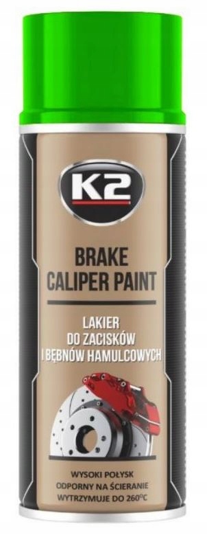 

K2 Brake Caliper Paint Lakier Do Zacisków Zielony