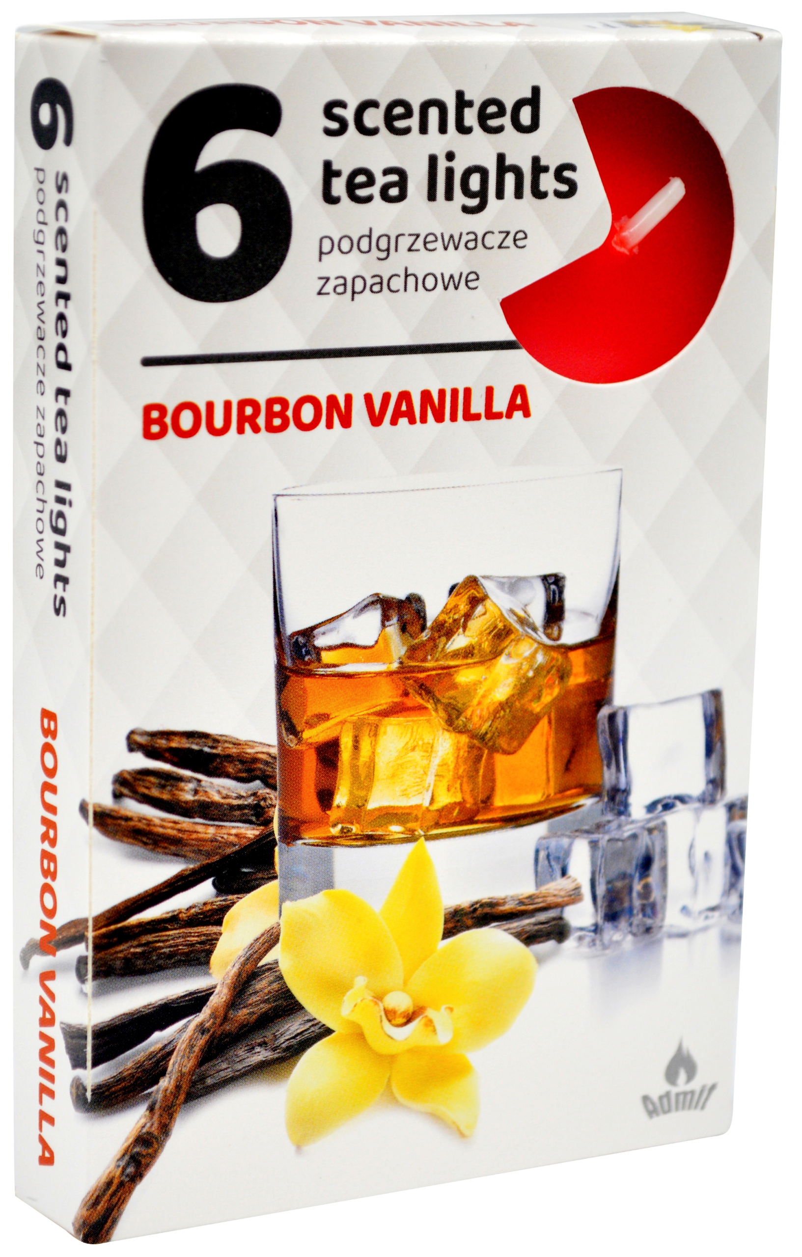 Podgrzewacze zapachowe 6 sztuk, zapach BURBON WANILIA