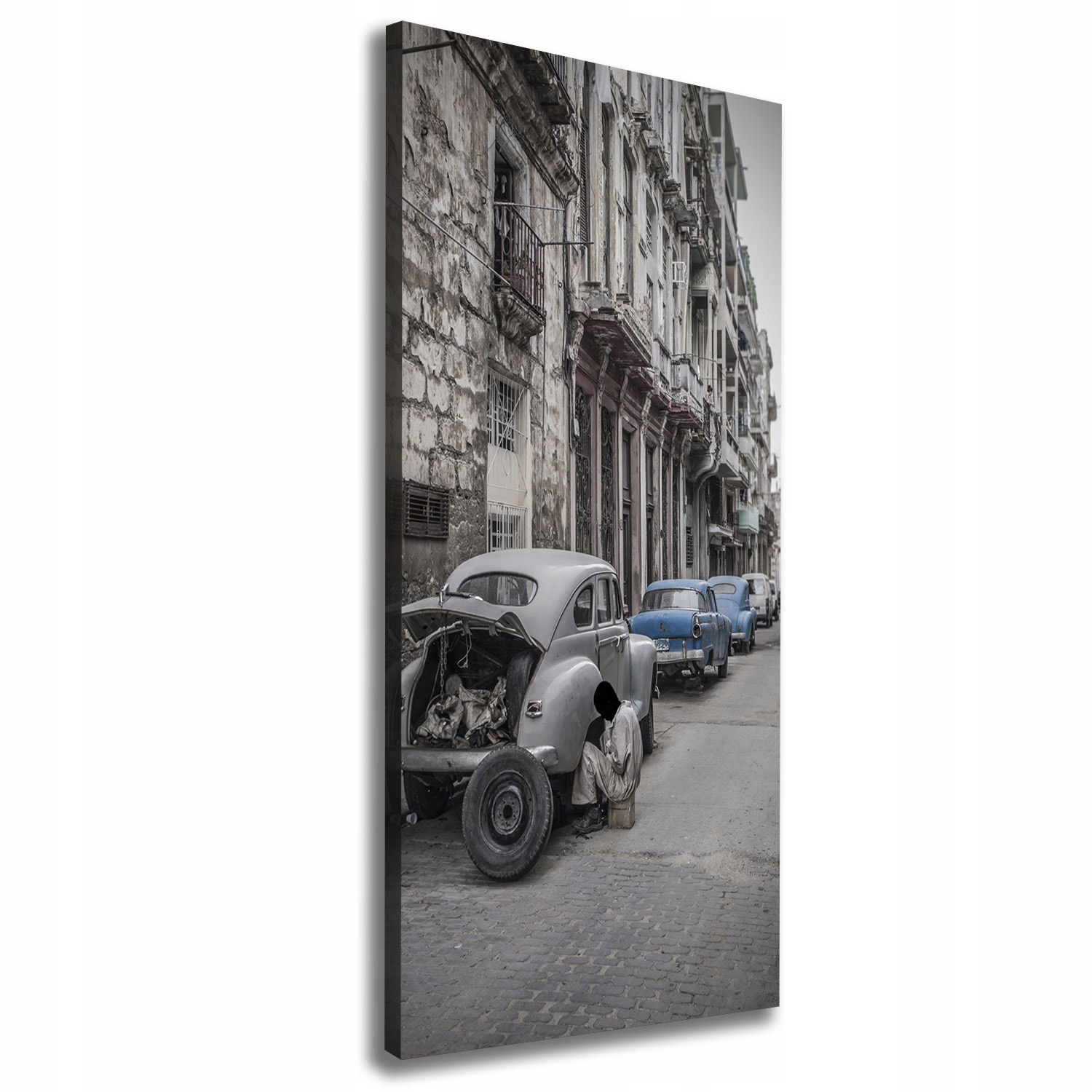 

Nowoczesny fotoobraz canvas na ramie Hawana 50x125