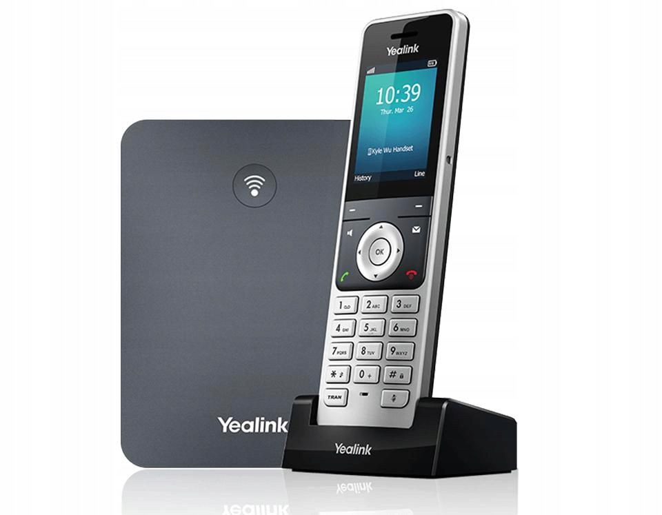Yealink W76P Ip telefon šedý, 20 linek
