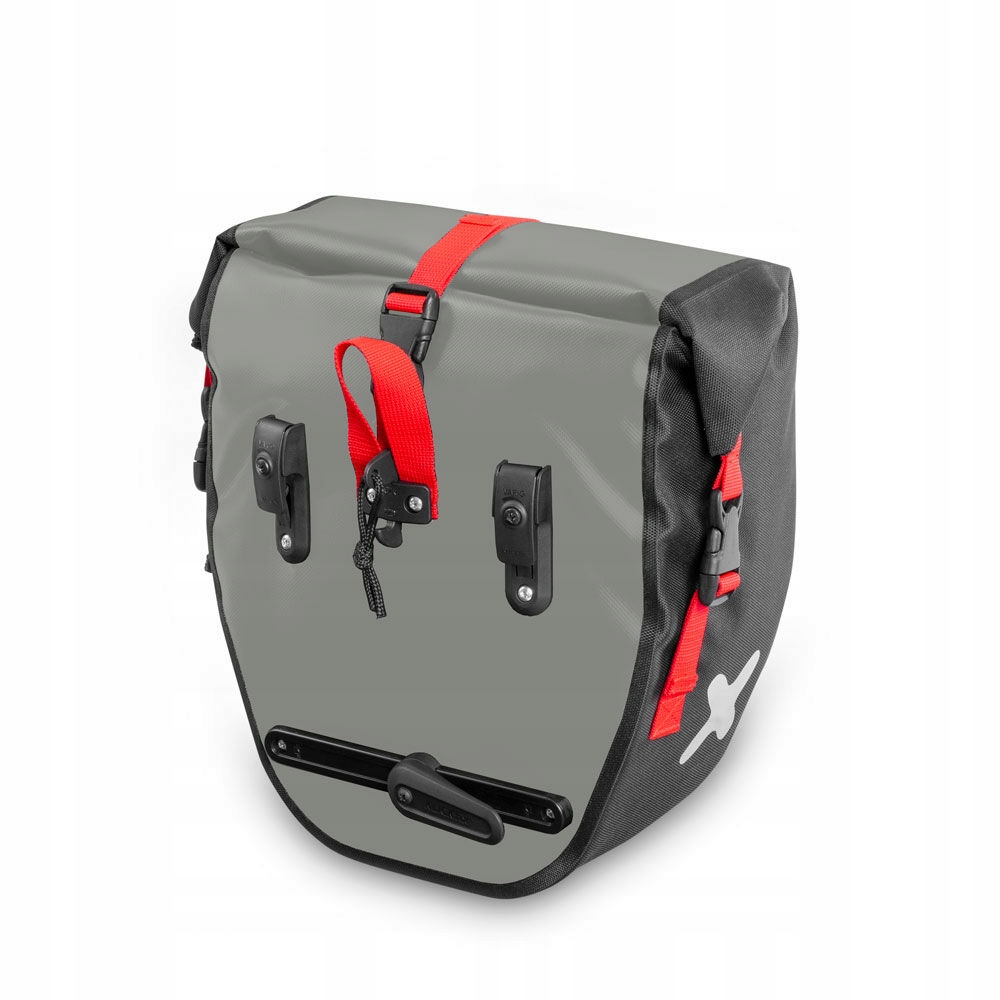 Sakwy Uniwersalne Extrawheel Rider Polyester 30L Grey/Black Marka Extrawheel