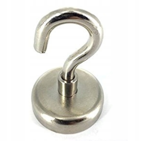 

Magnes neodymowy 32mm 25kg z hakiem