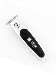 Fox Volans Bezdrátový zastřihovač vlasů a vousů a vzorů 3 nástavce Černý