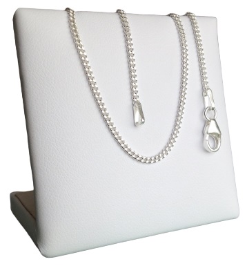 Pancerka Łańcuszek Srebrny 925 Medalik Komplet (na PREZENT / Komunia) Splot Pancerka