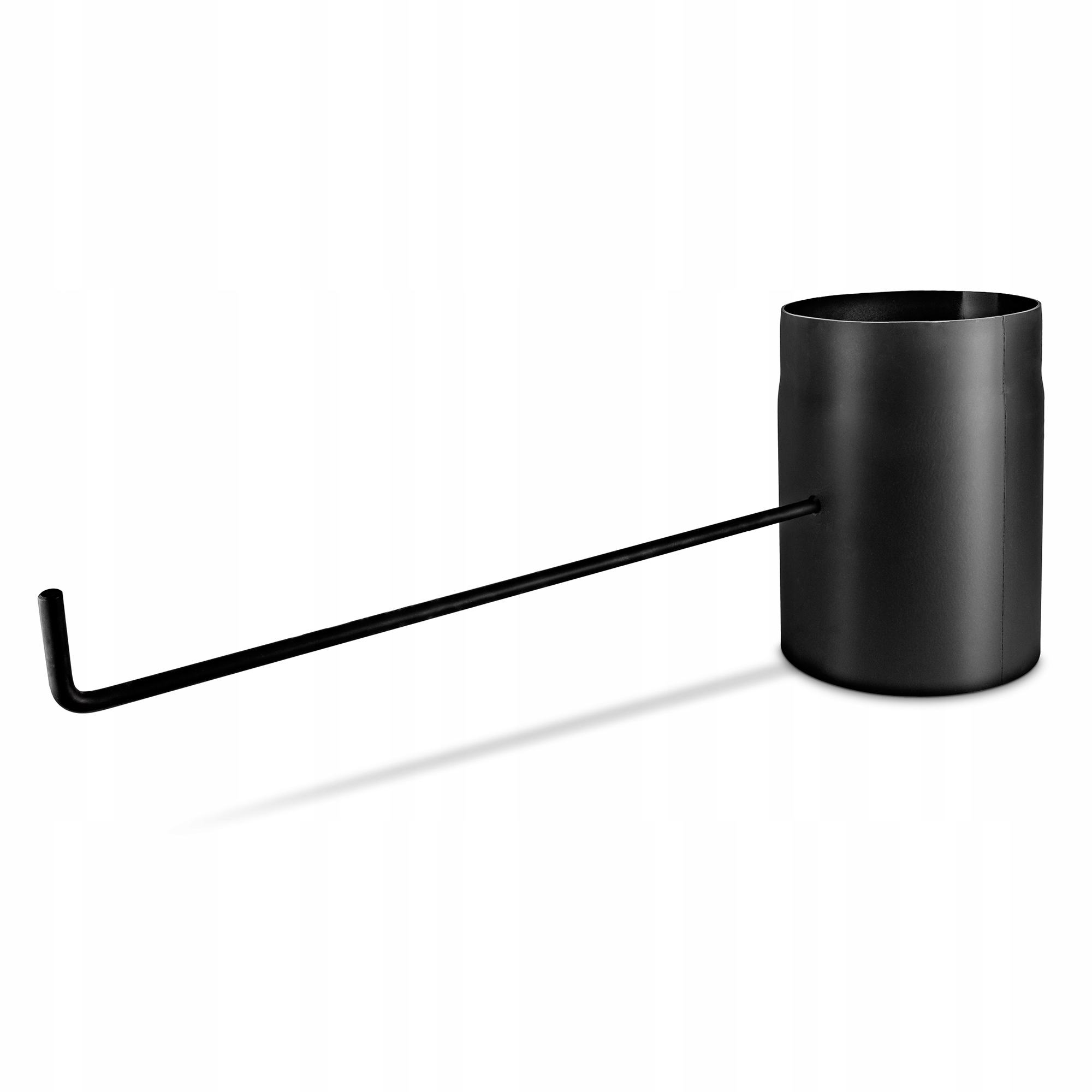 Černá kolejnice pro krb o průměru 200 mm, 2 mm Darco