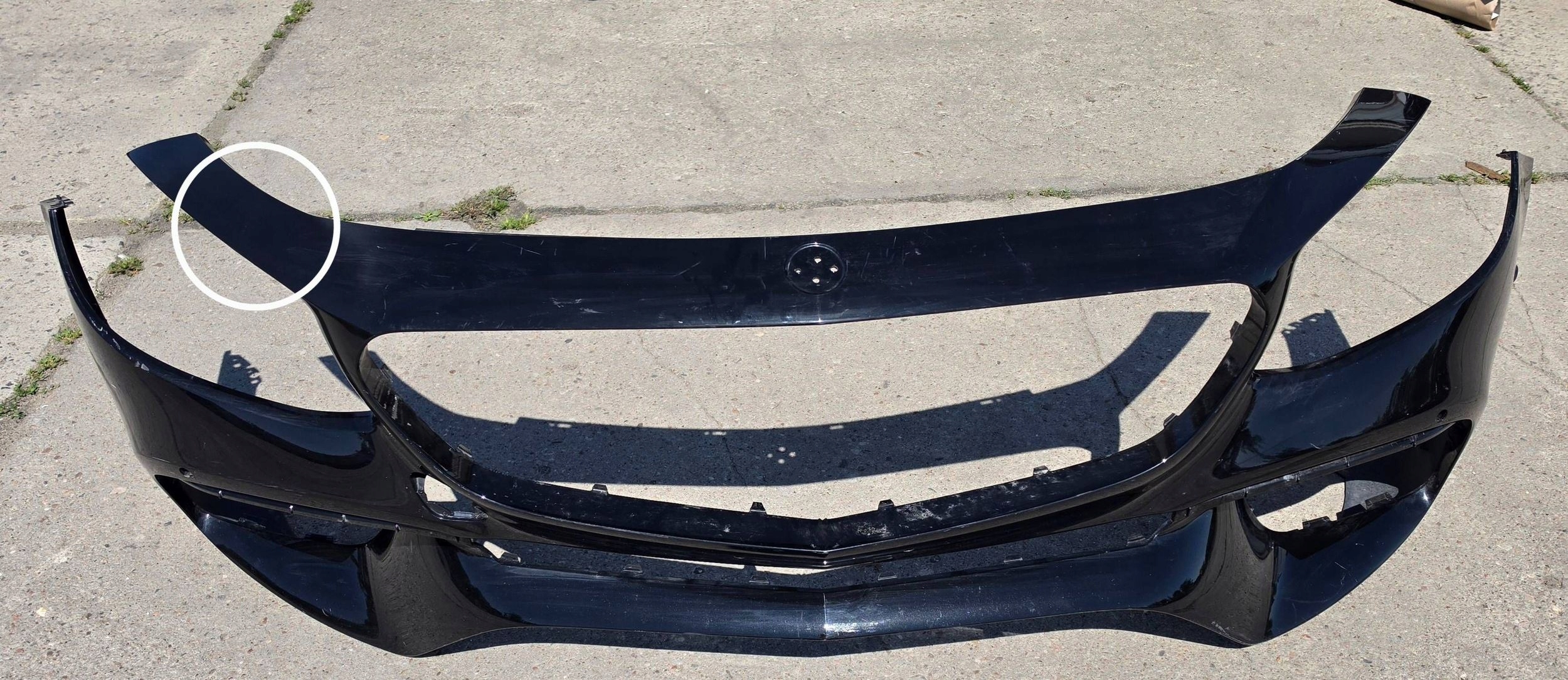 Mercedes E-kl a213 AMG 6.3 63 bumper front before lift 2016-2020