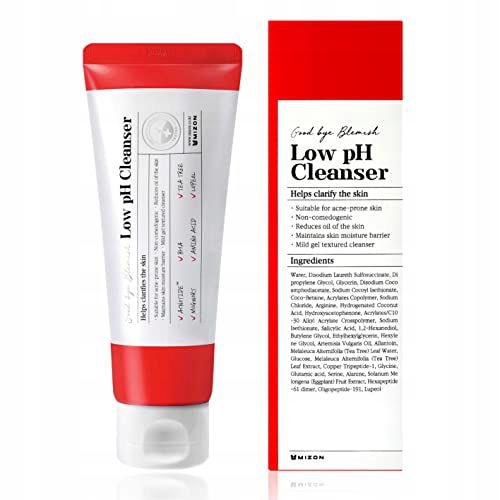 Mizon Čisticí pěna na pleť se sklonem k akné Goog Bye Blemish (low Ph Clean 10