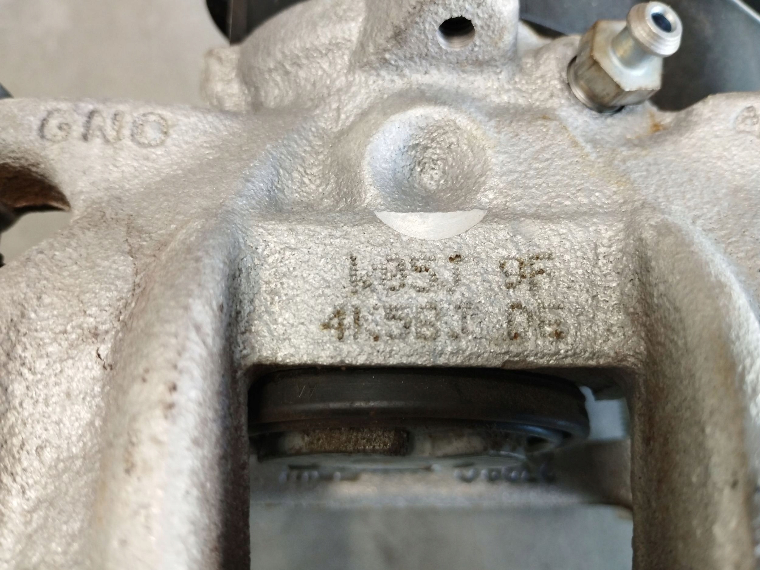 Audi A6 Allroad C8 2022 caliper brake left rear part 4K0405BJ