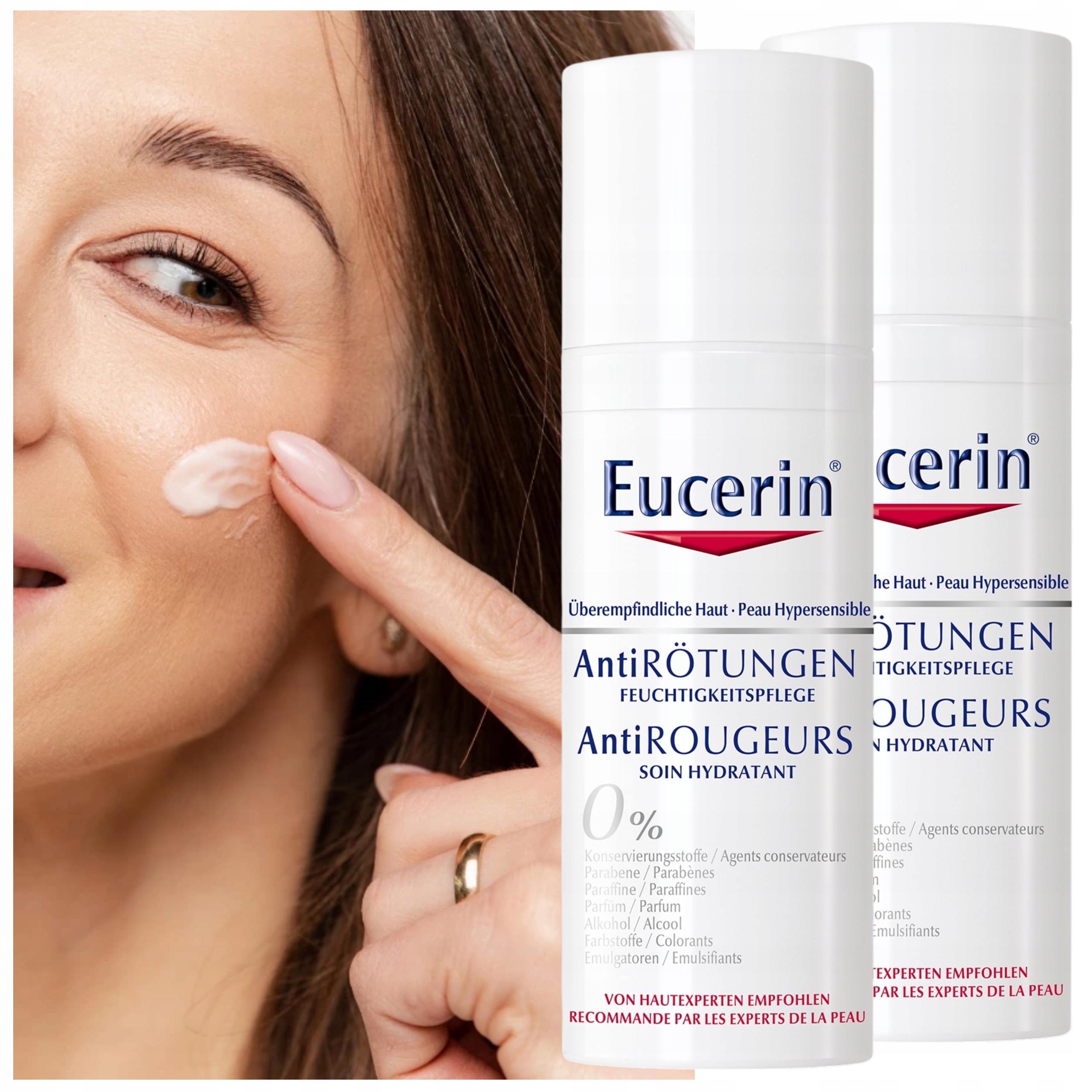 Euceri Dermo Krem Do Twarzy Łagodzący Nawilżający Dla Skóry Wrażliwej 50ML