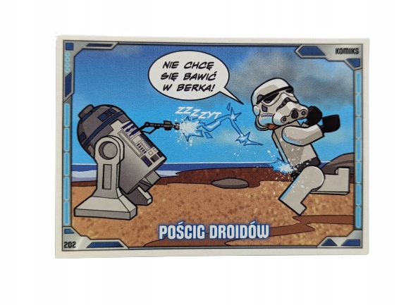 Karta Lego Star Wars Seria 3 Numer 202