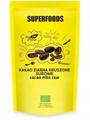 Levně Bio Planet Kakao surové drcené zrno Bio 250 g