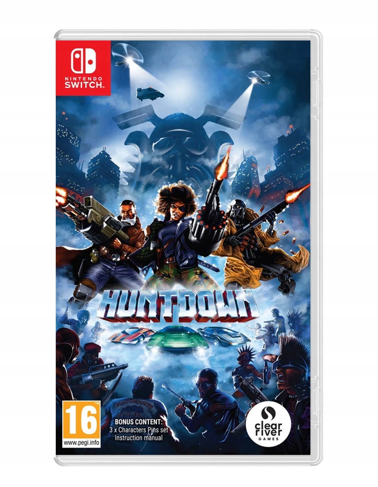 

Huntdown Gra Nintendo Switch Bonusy Kartridż