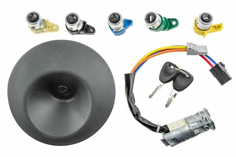 ZESTAW WKŁADEK RENAULT KANGOO 1997-/WKŁADKA DRZWI PRZEDNICH I TYLNYCH LEWY