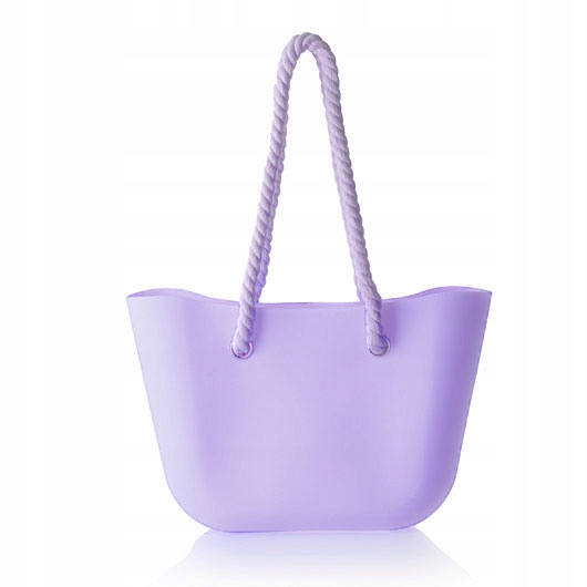 

O Torba Gumowa Torebka Hobo Jelly Shopper Bag Tgla