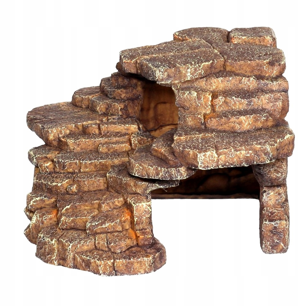Dekorace Do Akvária Jeskyně, Pouštní Úkryt Pro Ryby 23X22X15,5 CM