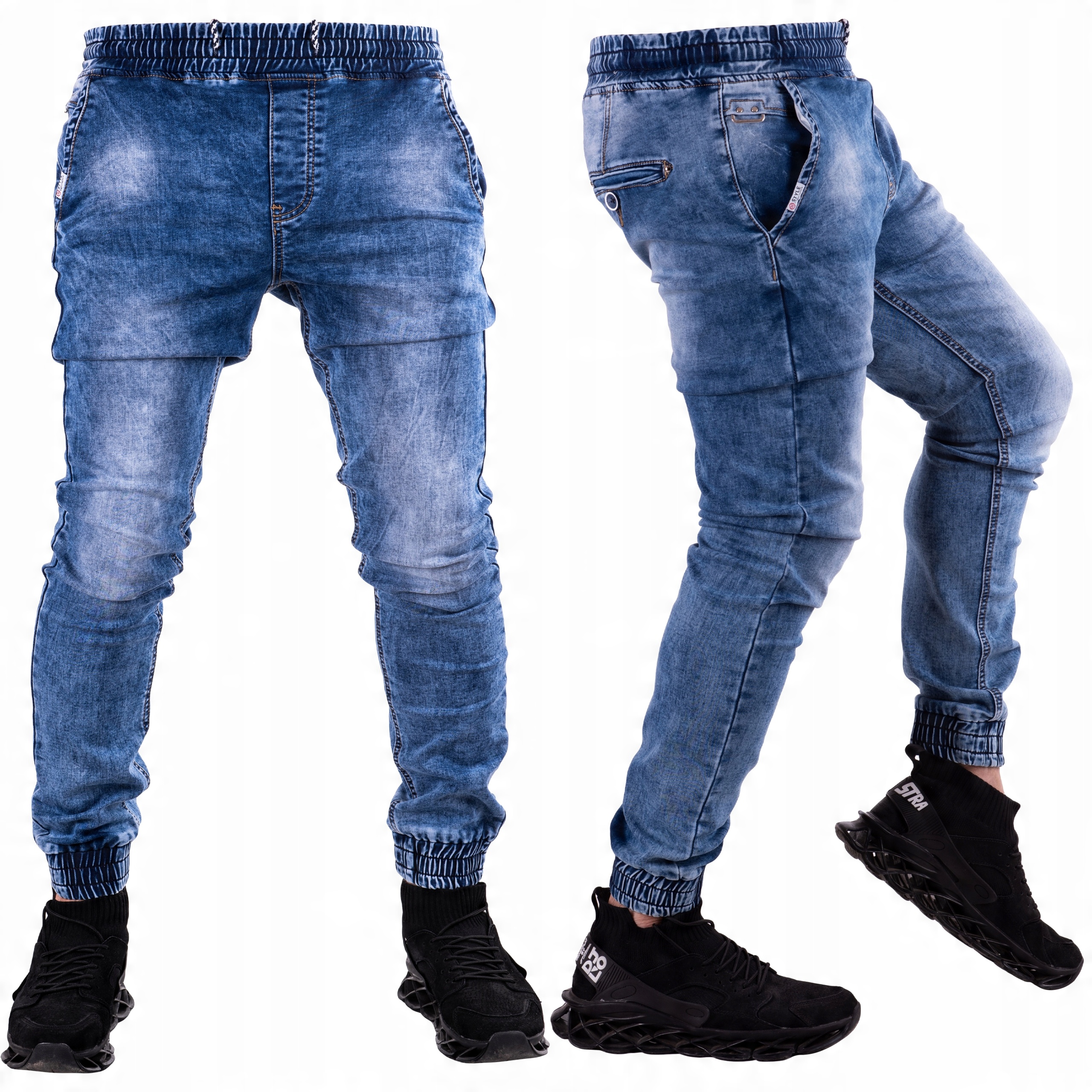 

Spodnie joggery jeansowe męskie Ellen r.38