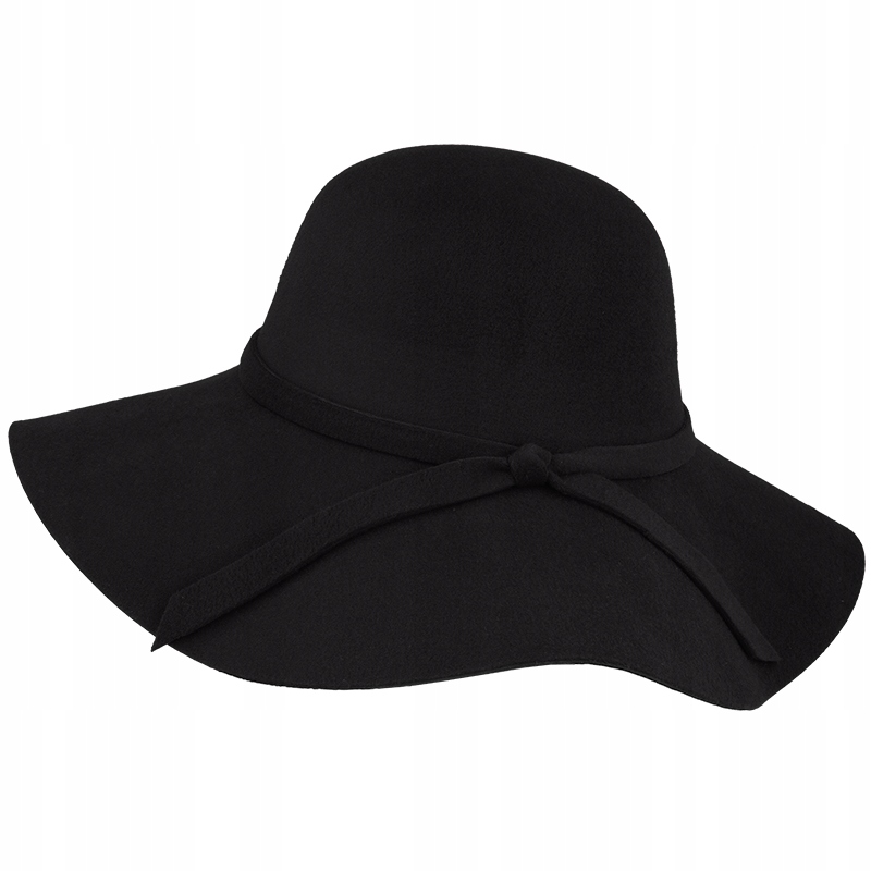 Kapelusz filcowy damski filc