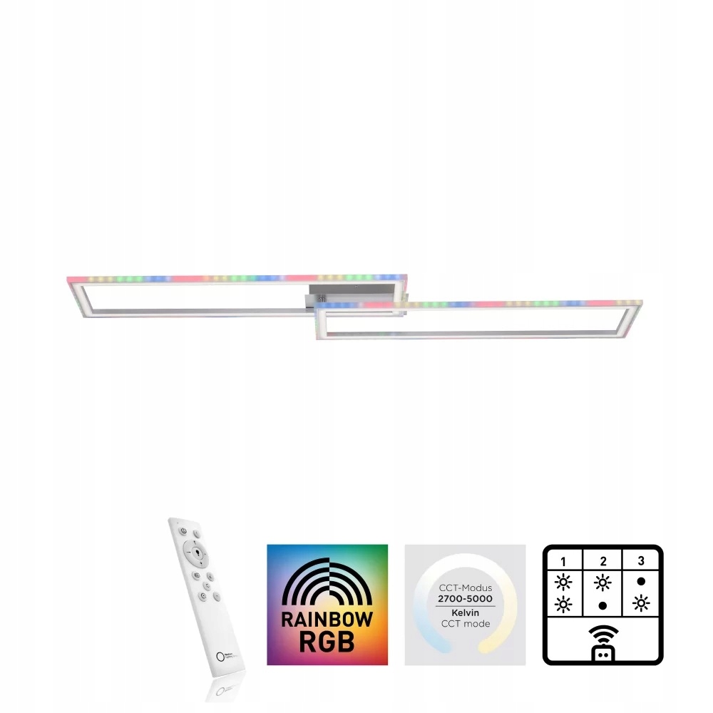 Led lampa Rgb FELIX60 Dúha 40W 2.7-5K 14635-55 Diaľkový Ovládač