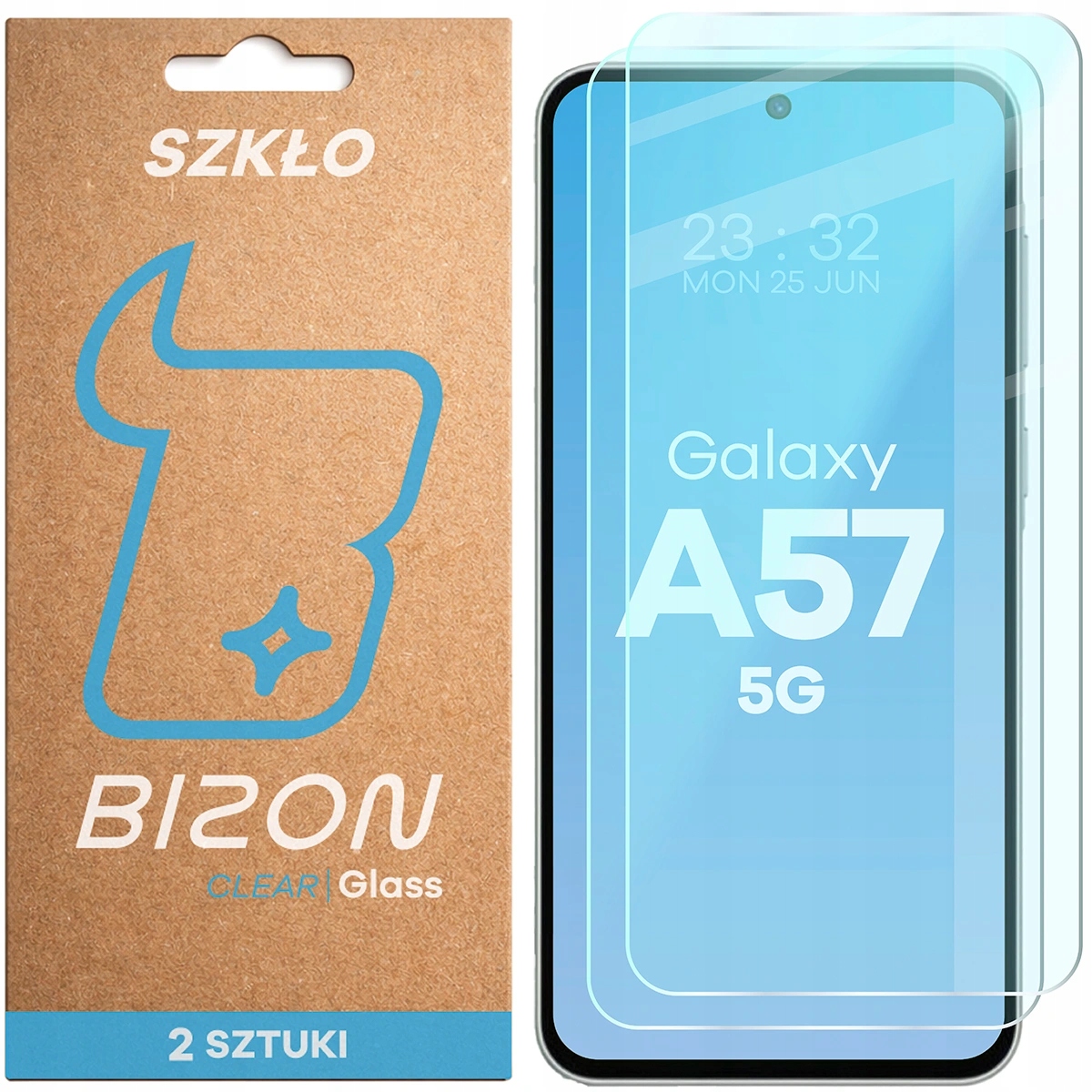 Bizon na ekran Glass Clear Duo do Galaxy A57 5G 2 sztuki