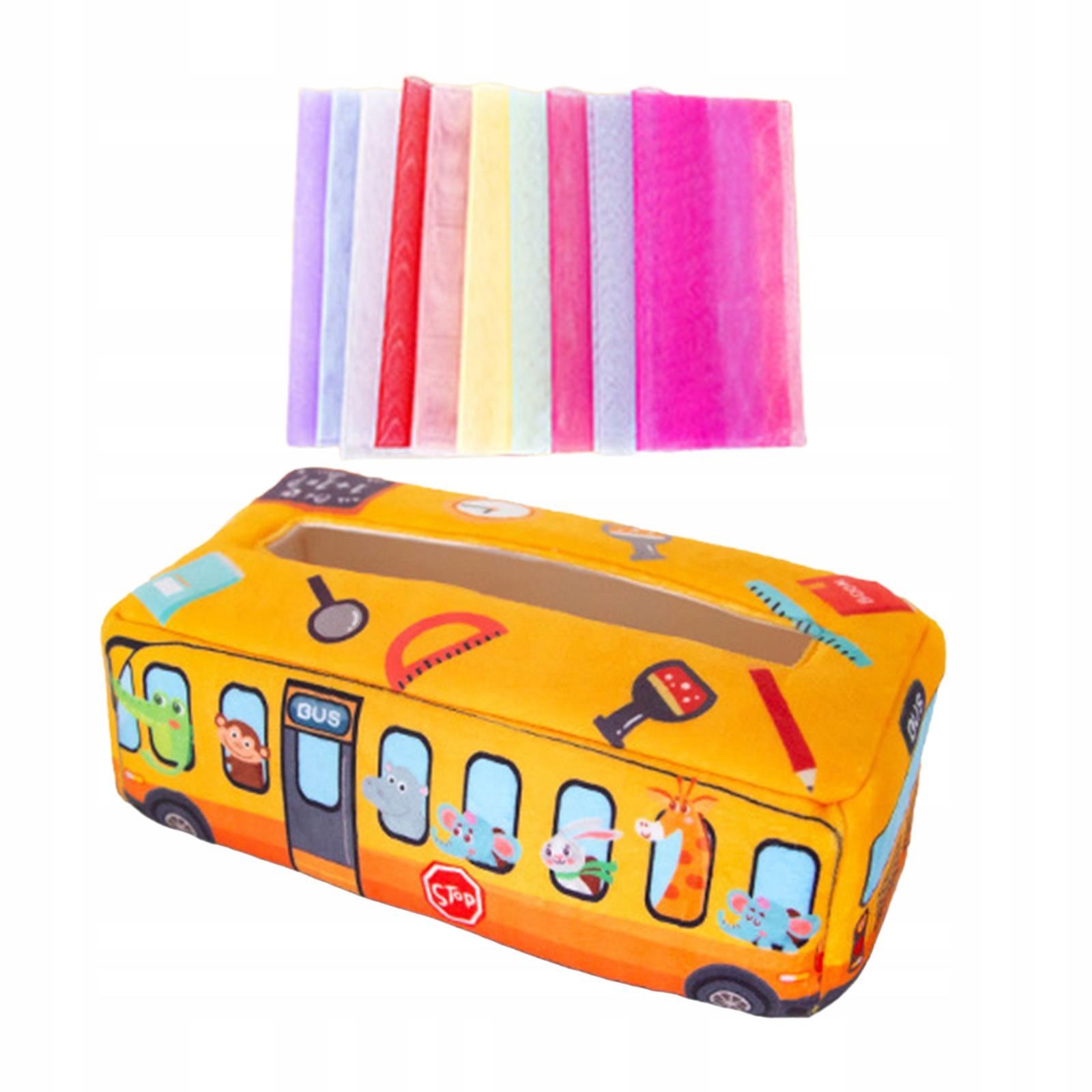 Pudełko na chusteczki Baby Toy Preschool Lear Marka inna