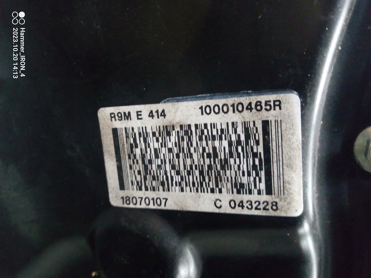 Nissan 1.6 DCI Głowica wałki R9ME414 Typ samochodu Samochody osobowe