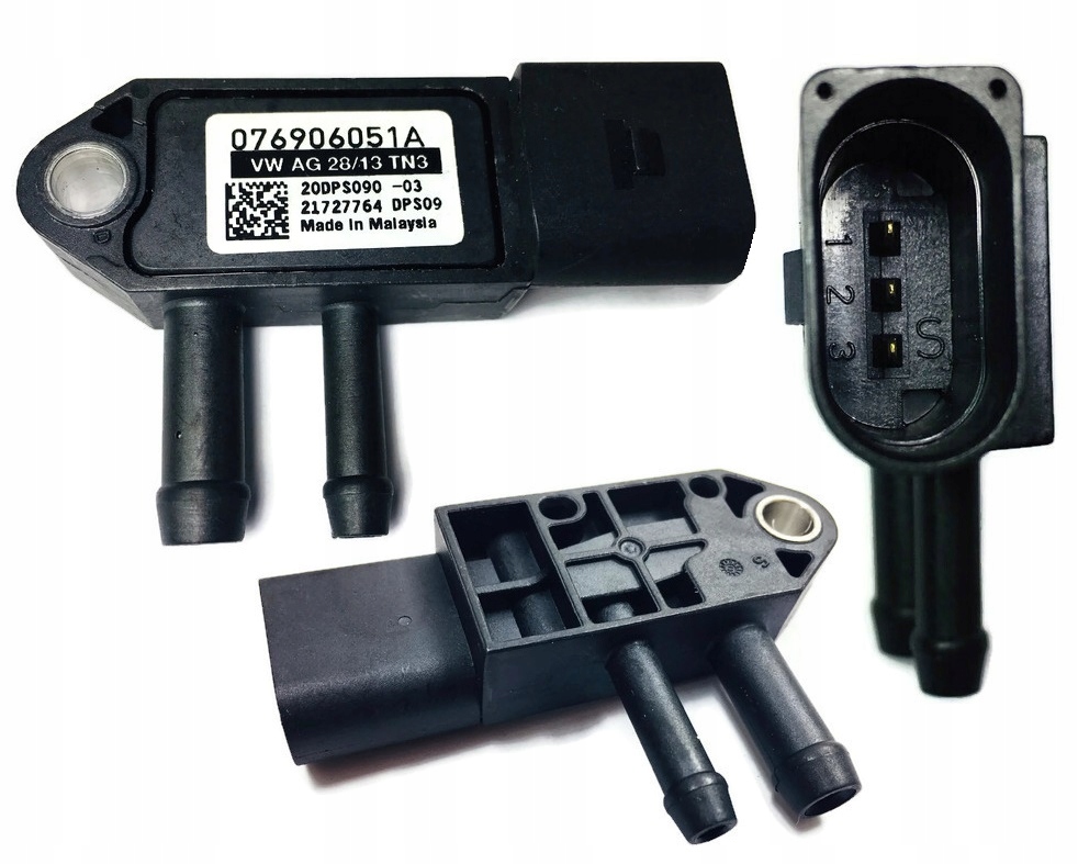 076 906 - Volkswagen OE 076906051a датчик тиску вихлопних газів