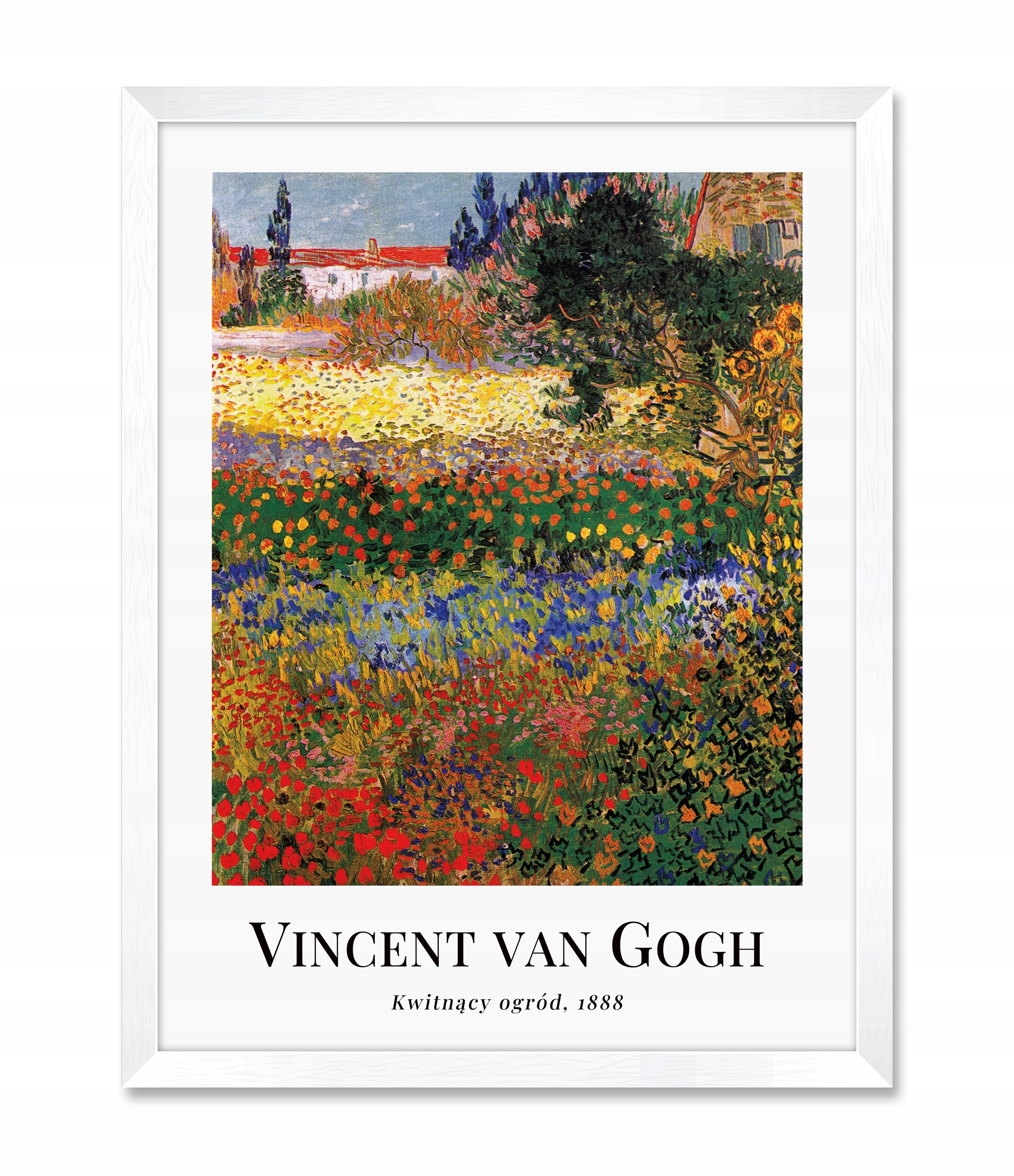 

Obraz do pokoju kuchni Kwitnący ogród Van Gogh A3