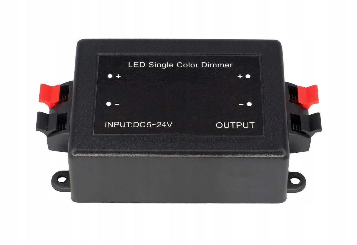 ŚCIEMNIACZ LED STEROWNIK RDC RF RADIOWY PILOT TAŚMA LED 12V 24V 8A 96W Moc 96 W