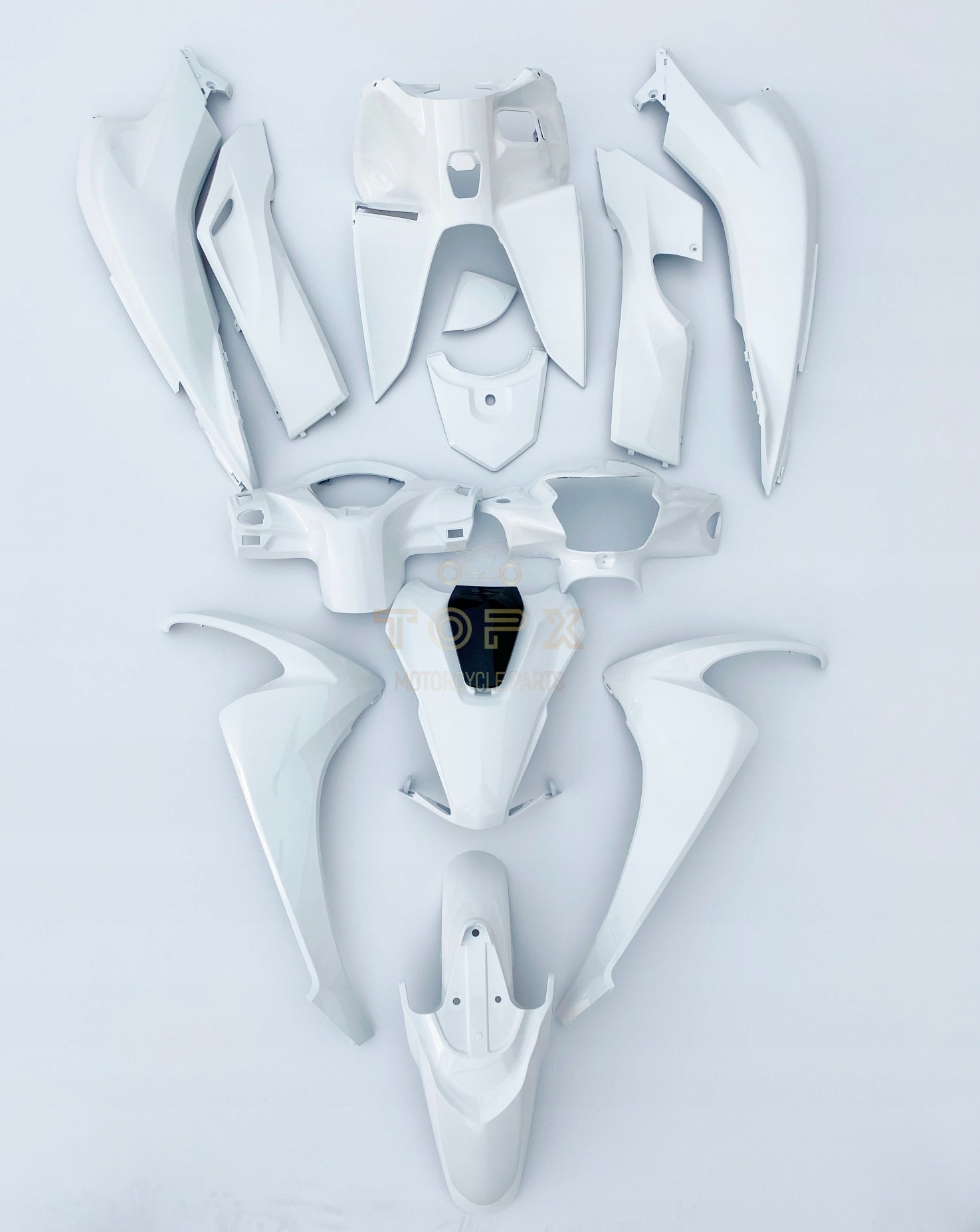 Komplet Body Szata Komplet x14 Ovečka Blatník Bok Honda Nsc 110 Vision 21+