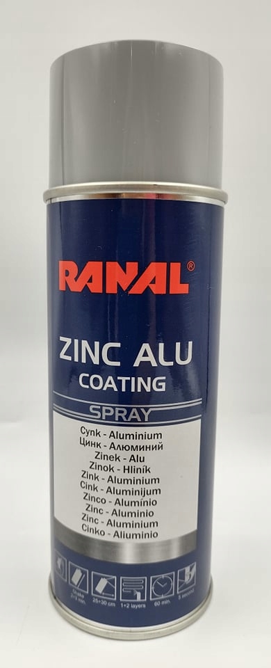 

Ranal Podkład Alu Cynk Spray 400ml Zabezpieczający