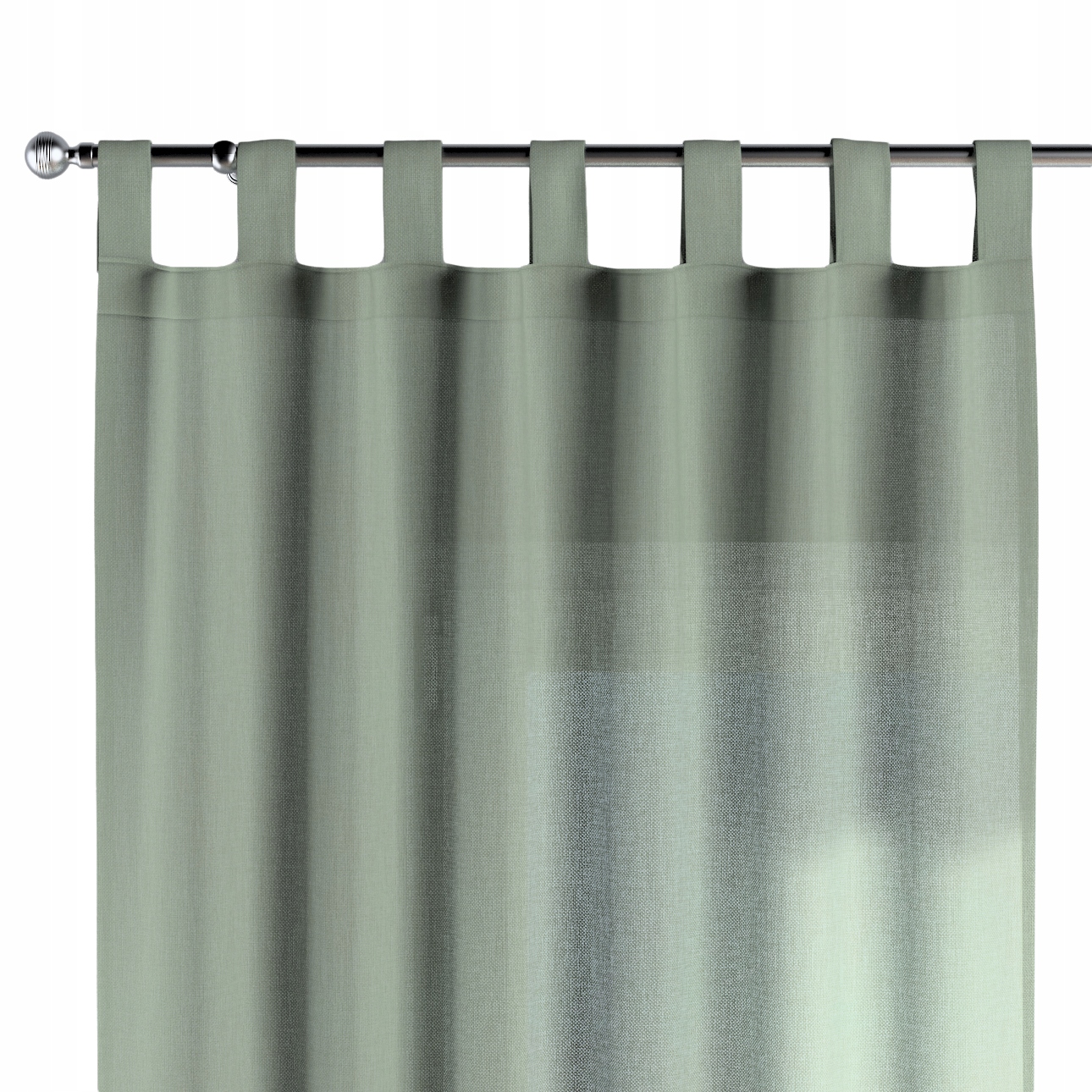 Záves na traky 1 ks 140x260 cm zelený