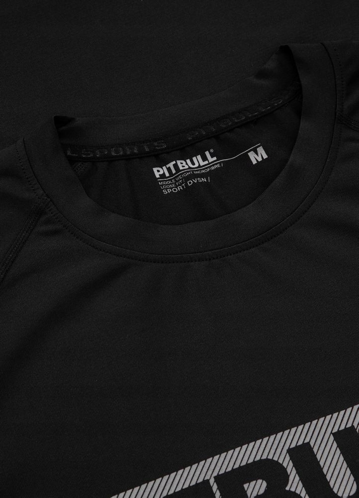 PITBULL WEST COAST T-SHIRT KOSZULKA MĘSKA SPORTOWA HILLTOP 190g CZARNA XXL Rękaw krótki rękaw
