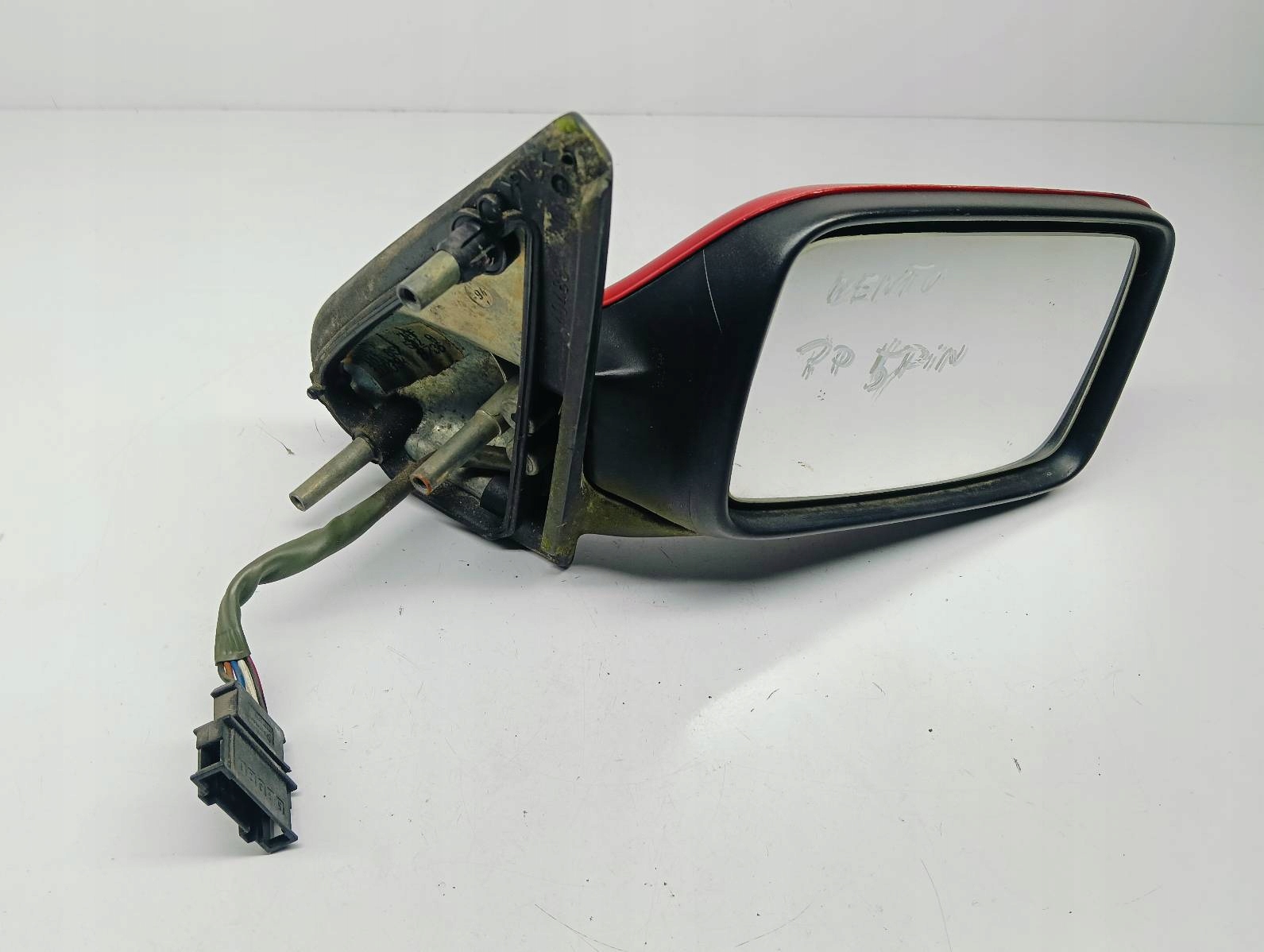 mirror right electrics 5 Pin VW VENTO 1.9 TDI red 1H1857502A