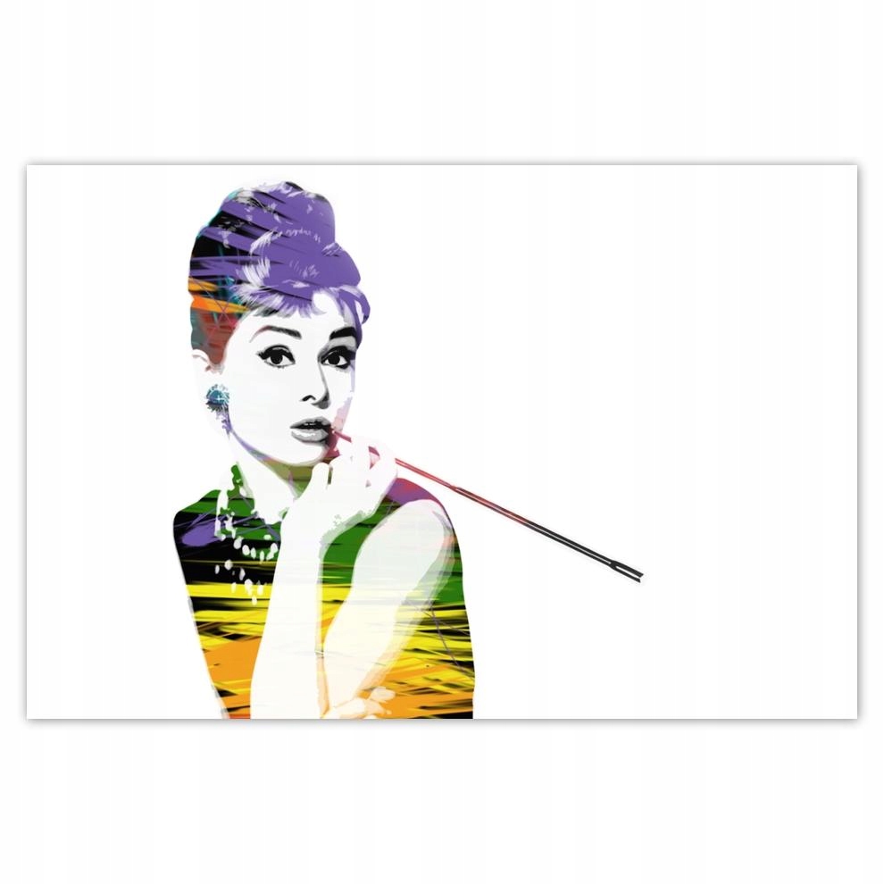 

Plakaty 60x40 Audrey Hepburn Cygaretka