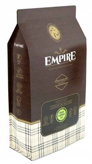 Empire Karma dla psa Senior|Kastrat|z Nadwagą 12kg
