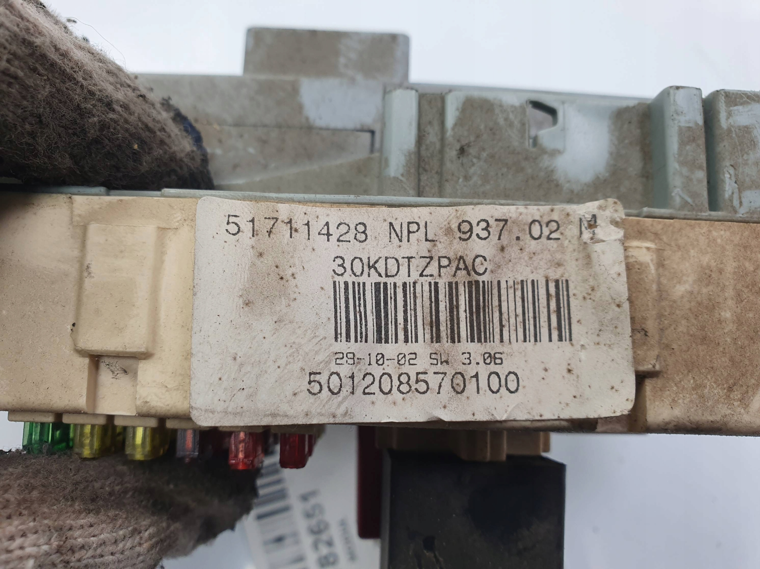 Module fusibles 51711428 ALFA ROMEO 147