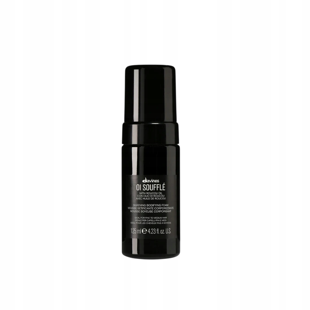 Davines, Oi Soufflé, Pěna pro styling vlasů, Hedvábná, 125 ml