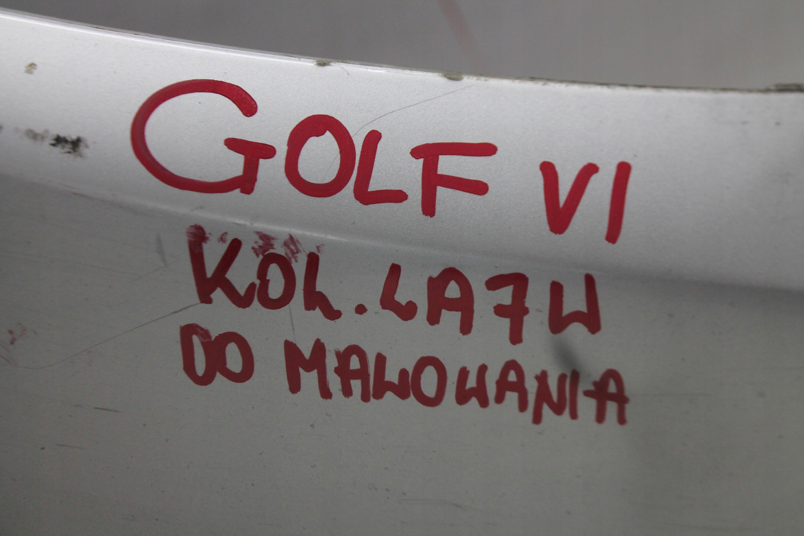 nárazník předek přední VW GOLF VI kol. LA7W 08-12